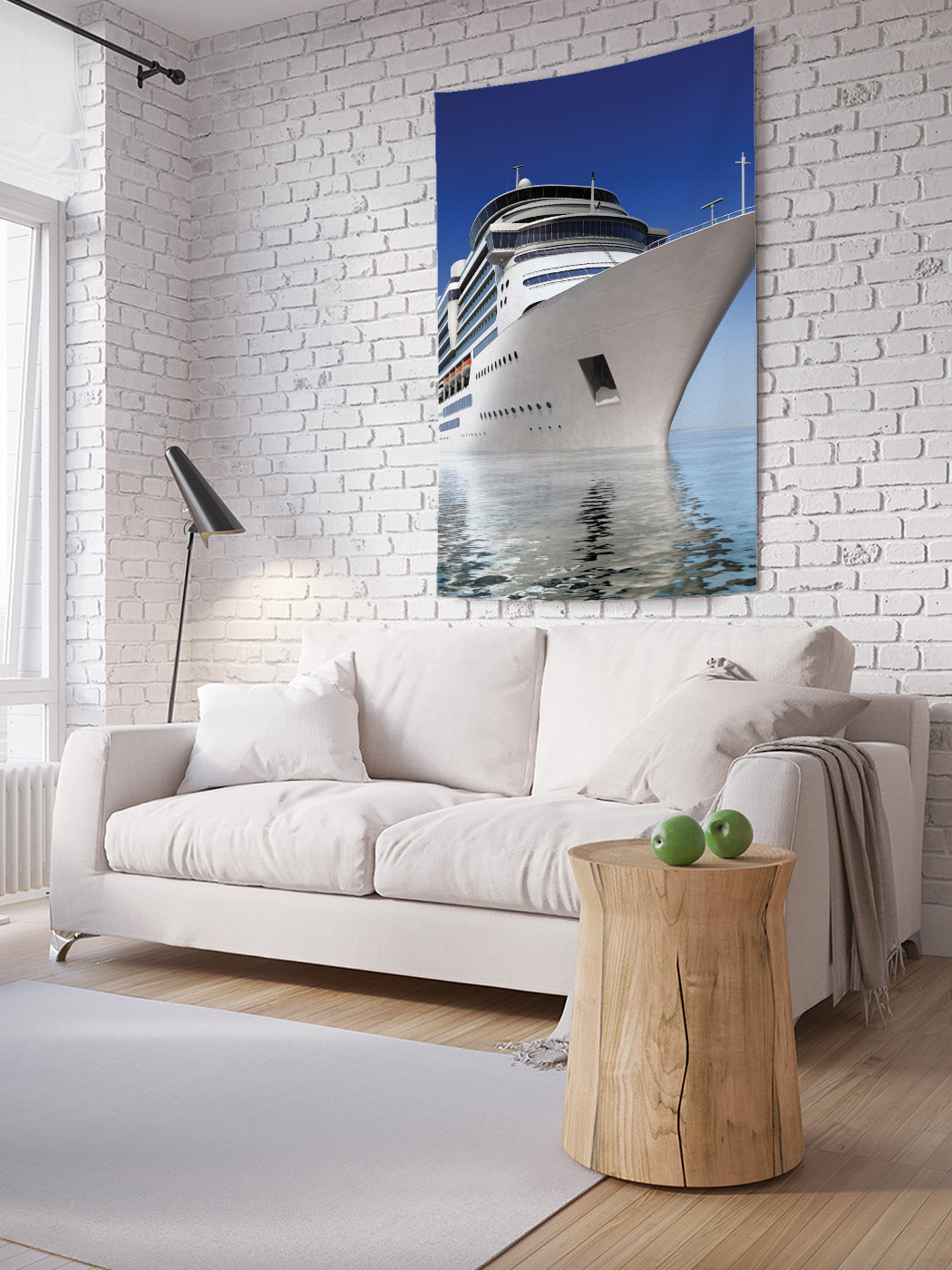 

Вертикальное фотопанно на стену JoyArty Круизный лайнер 100x150 см, Круизный лайнер