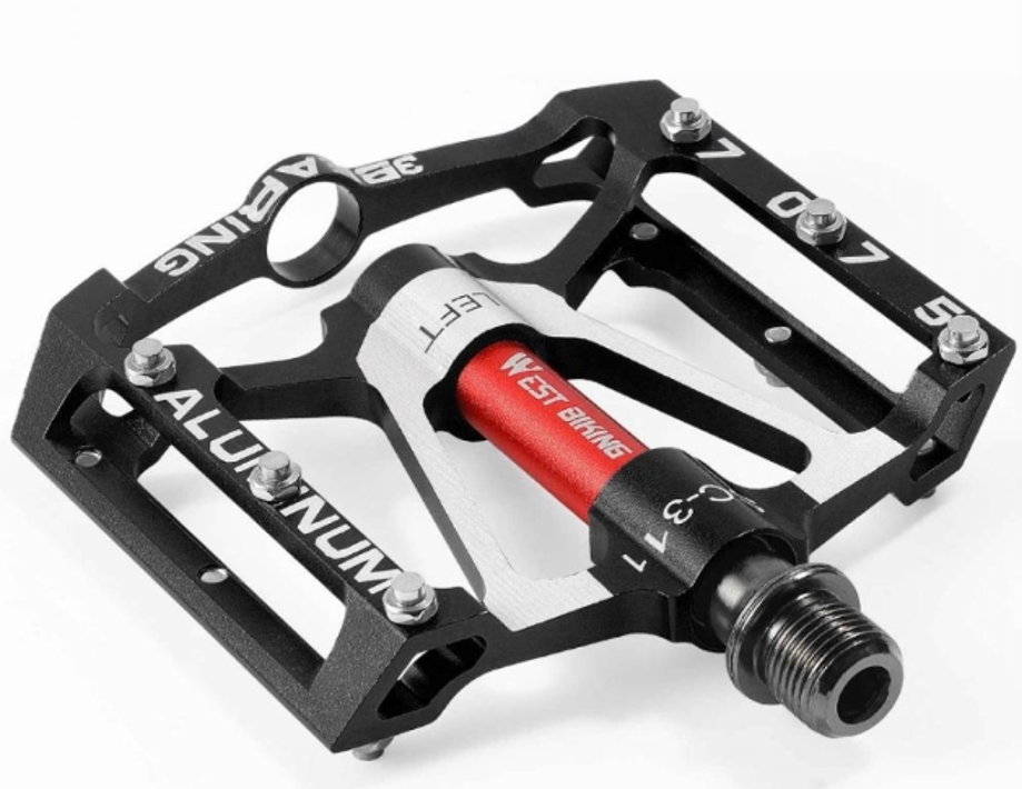 Педали West Biking 3 Bearing Pedals Black, 2 штуки