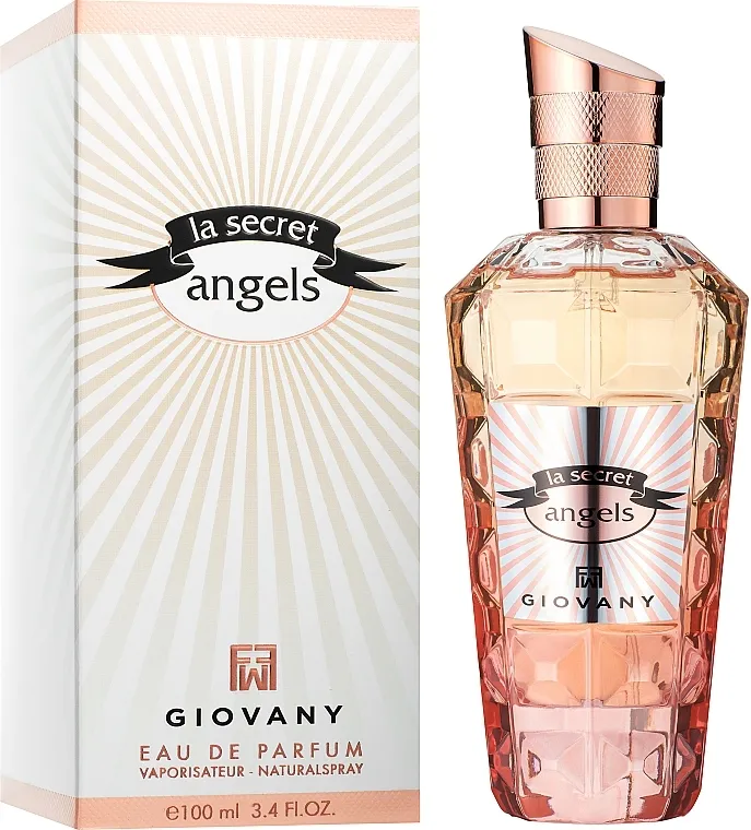 

Парфюмерная вода Fragrance World Giovany La Secret Angels 100 мл, Giovany La Secret Angels Woman 100 мл