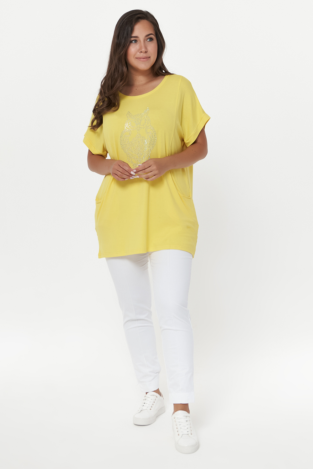 

Брюки женские OLSI 2012012 белые 64 RU, 2012012