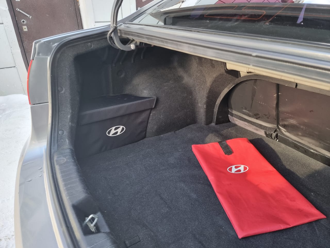 

Органайзер в багажник Автостиль Левый для Hyundai Elantra 2006 2011 IV (HD), Черный, Hyundai Elantra