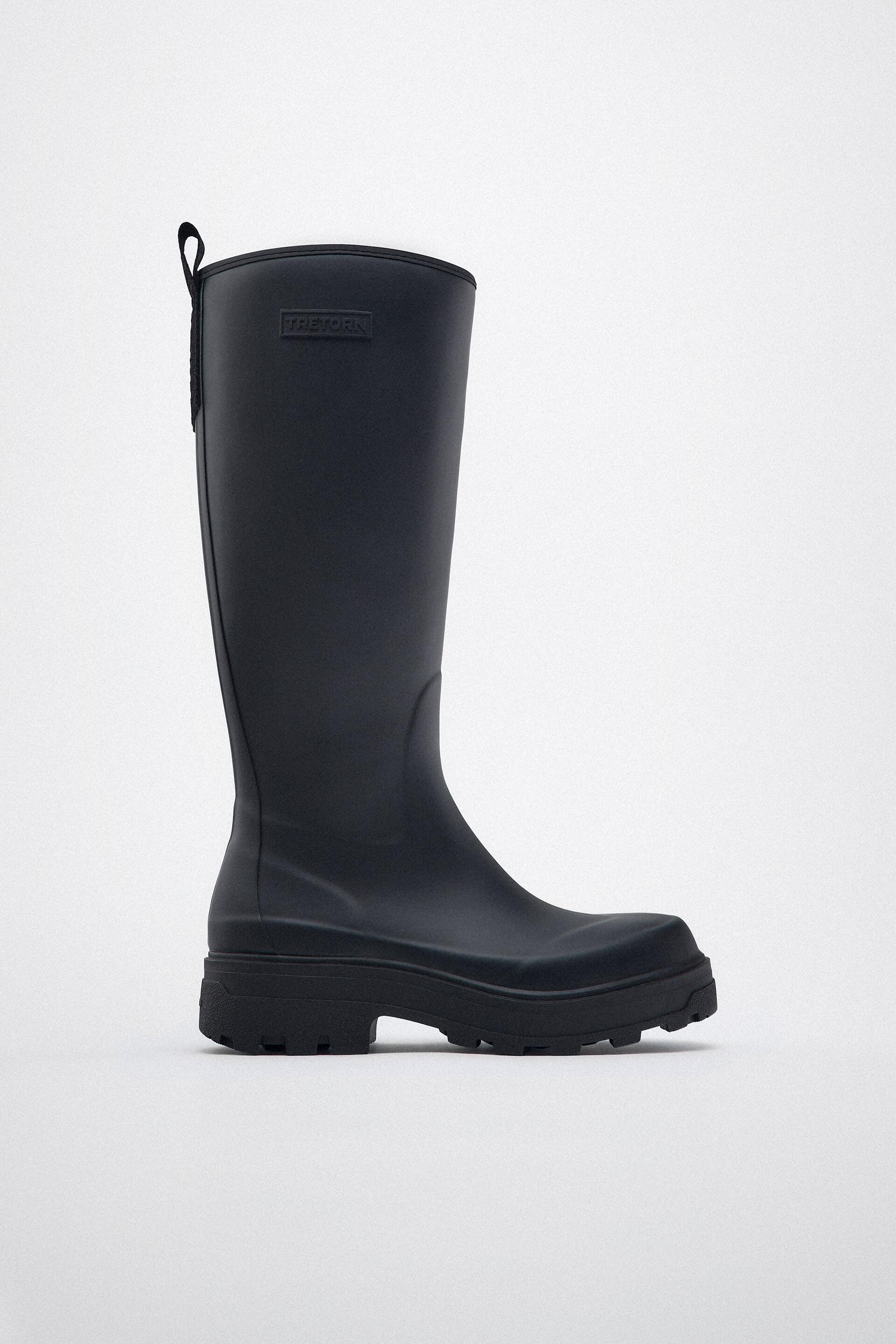 

Резиновые сапоги женские ZARA 223978 черные 37 RU (доставка из-за рубежа), 223978