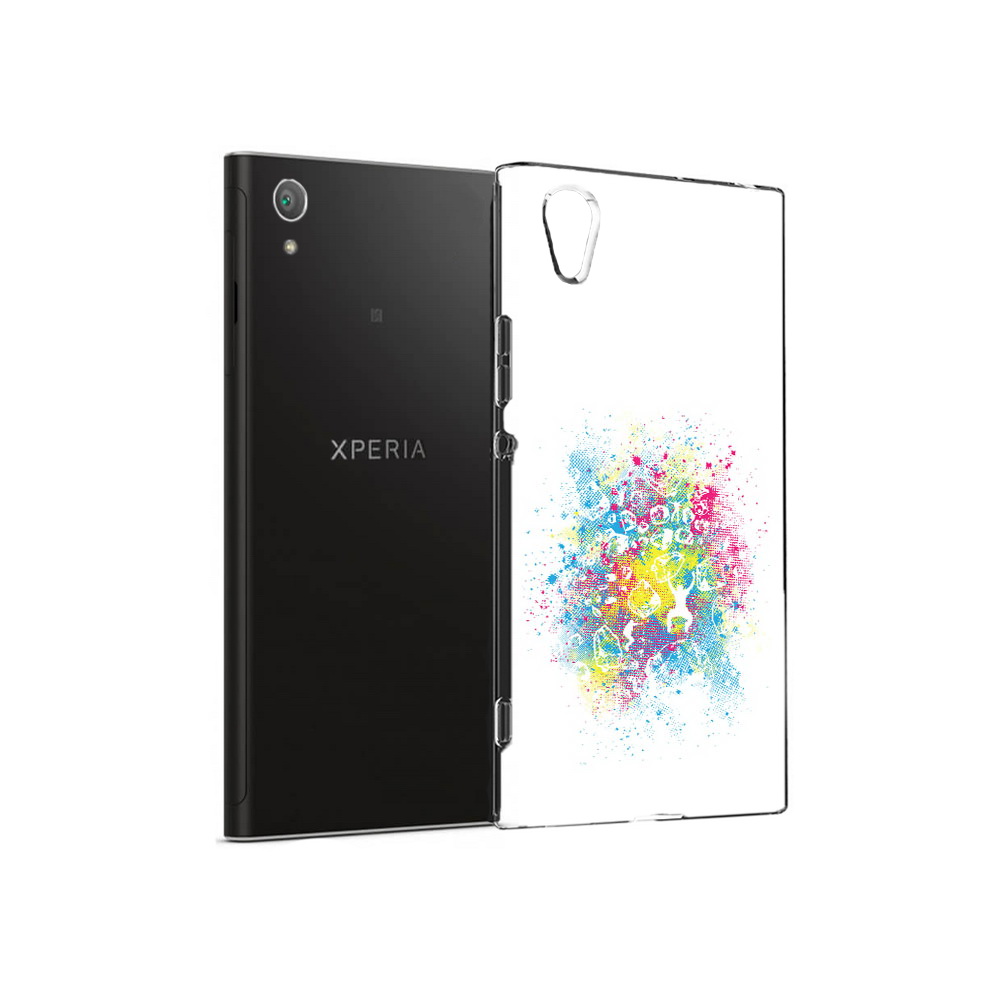 

Чехол MyPads Tocco для Sony Xperia XA1 Plus акварель абстракция (PT77220.224.214), Прозрачный, Tocco