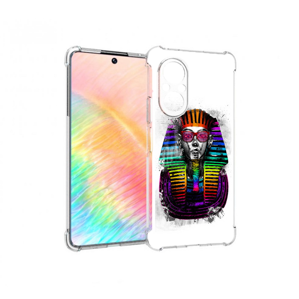 

Чехол MyPads Tocco для Honor 50 SE модная богиня (PT223907.20.479), Прозрачный, Tocco