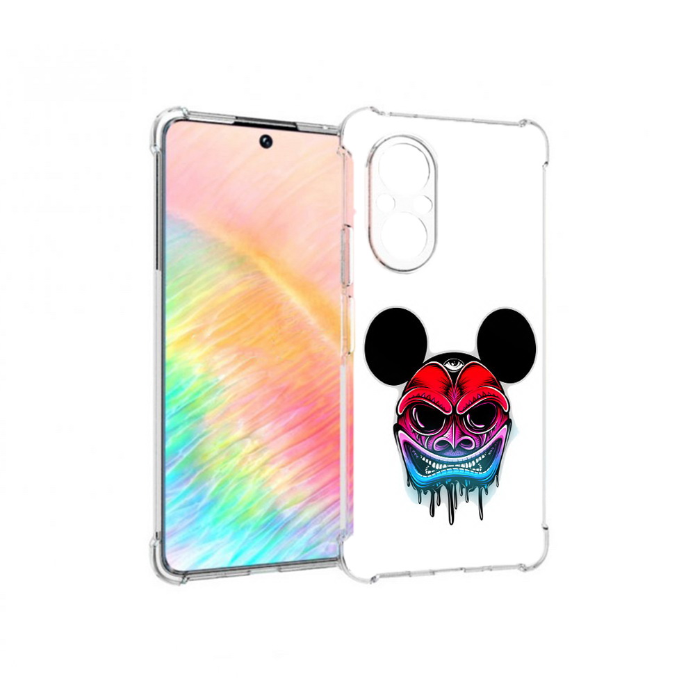 

Чехол MyPads Tocco для Honor 50 SE микки в маске (PT223907.20.473), Прозрачный, Tocco