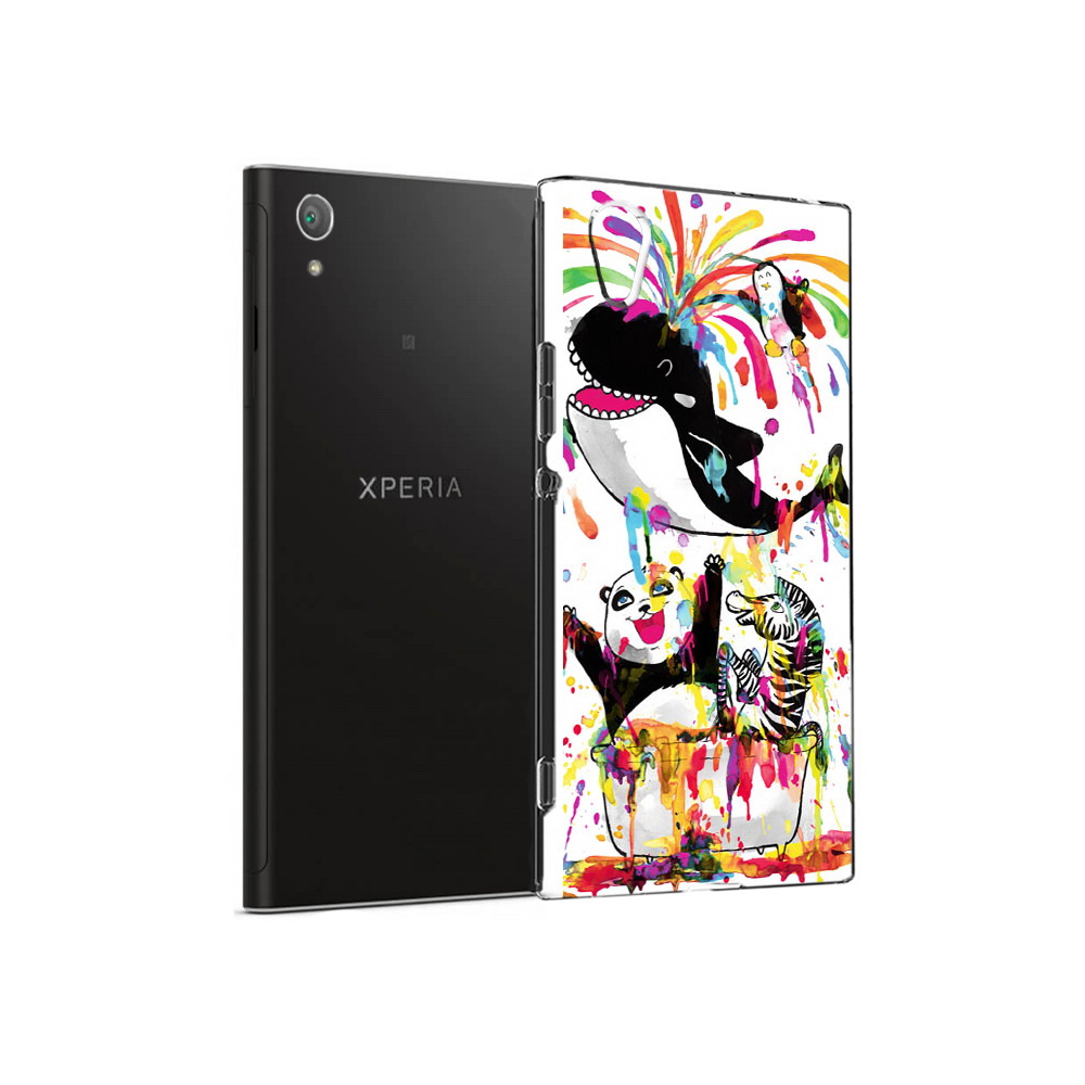 

Чехол MyPads Tocco для Sony Xperia XA1 Plus Хиппи кит (PT77220.224.191), Прозрачный, Tocco