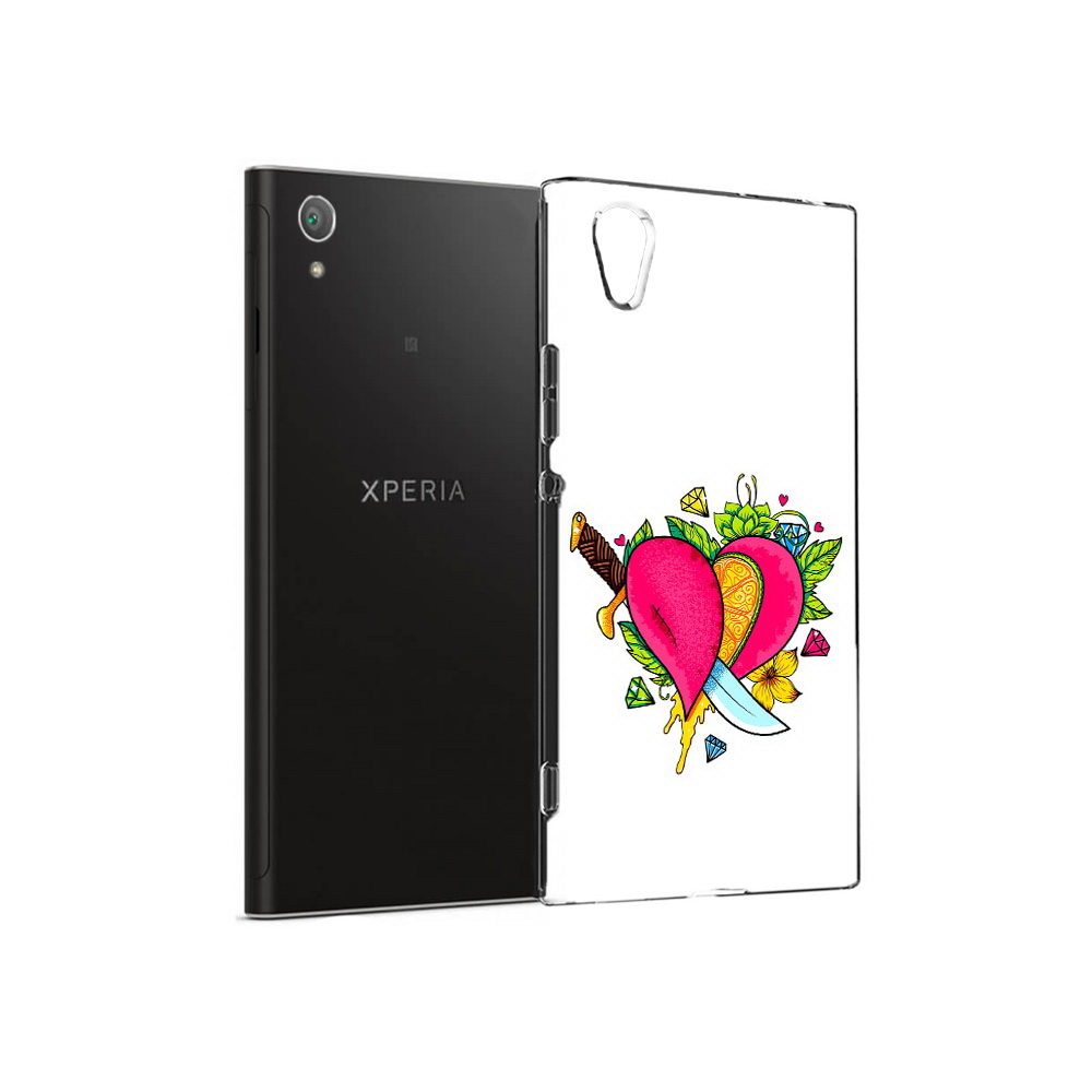 Чехол MyPads Tocco для Sony Xperia XA1 Plus Фруктовое сердце (PT77220.224.188)