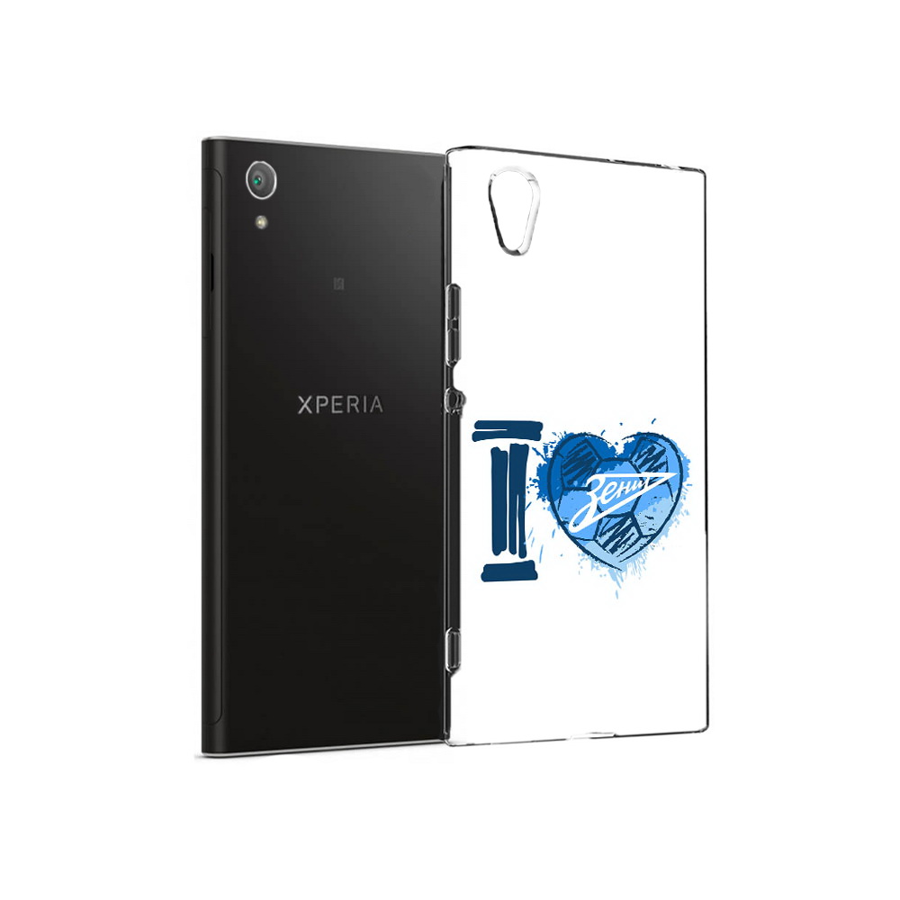 

Чехол MyPads Tocco для Sony Xperia XA1 Plus ФК я люблю зенит (PT77220.224.186), Прозрачный, Tocco
