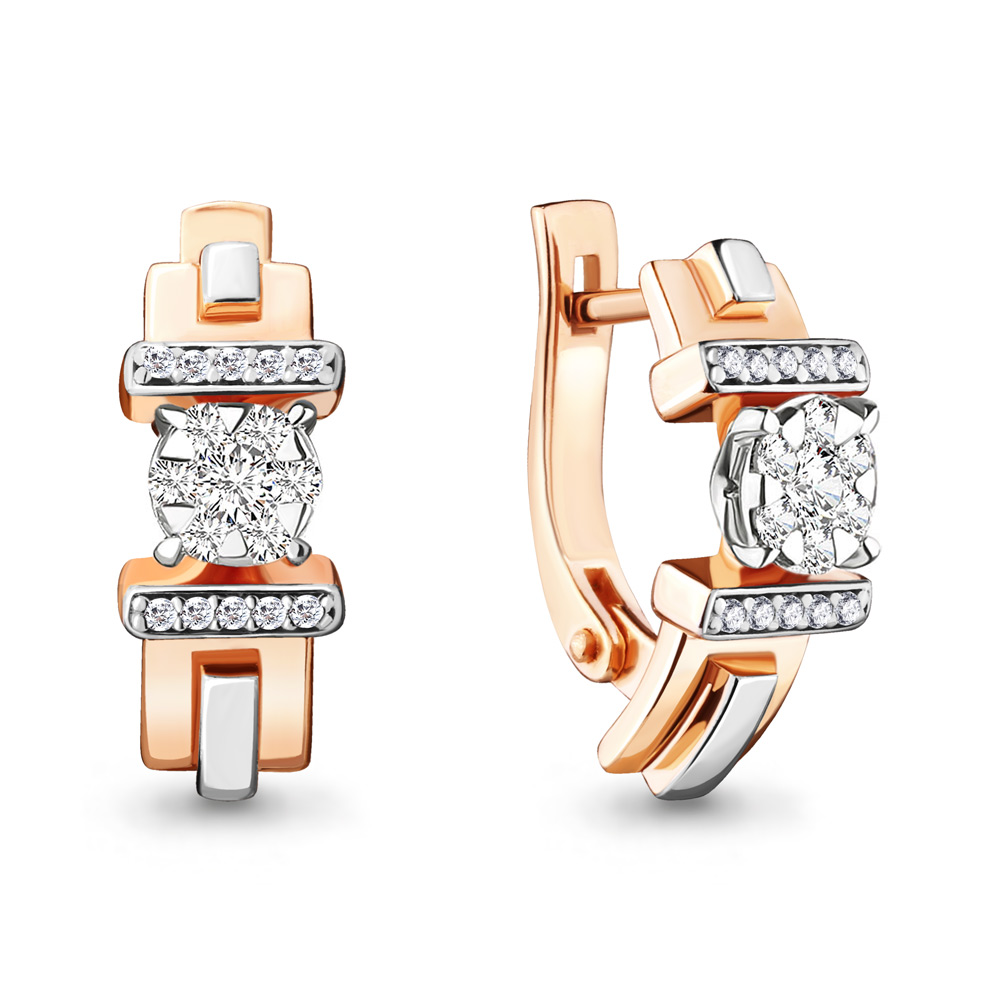 

Серьги из красного золота с бриллиантом Aquamarine Aquamarine 942058Ак_585_кз, 942058Ак_585_кз