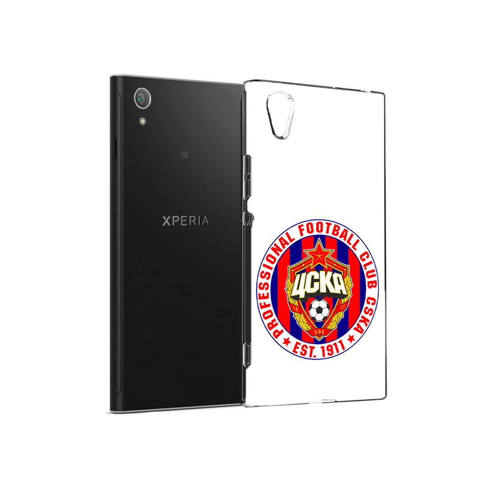 

Чехол MyPads Tocco для Sony Xperia XA1 Plus ФК ЦСК логотип (PT77220.224.178), Прозрачный, Tocco