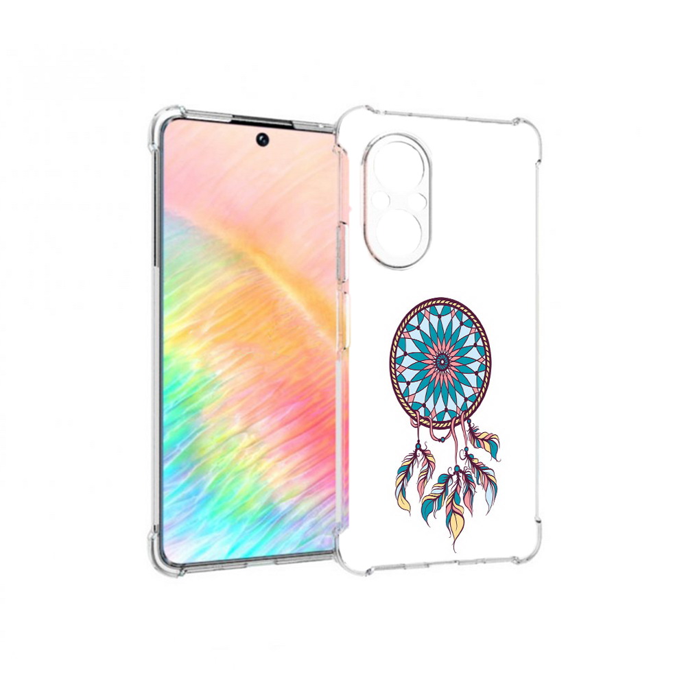 

Чехол MyPads Tocco для Honor 50 SE ловец снов синий (PT223907.20.443), Прозрачный, Tocco