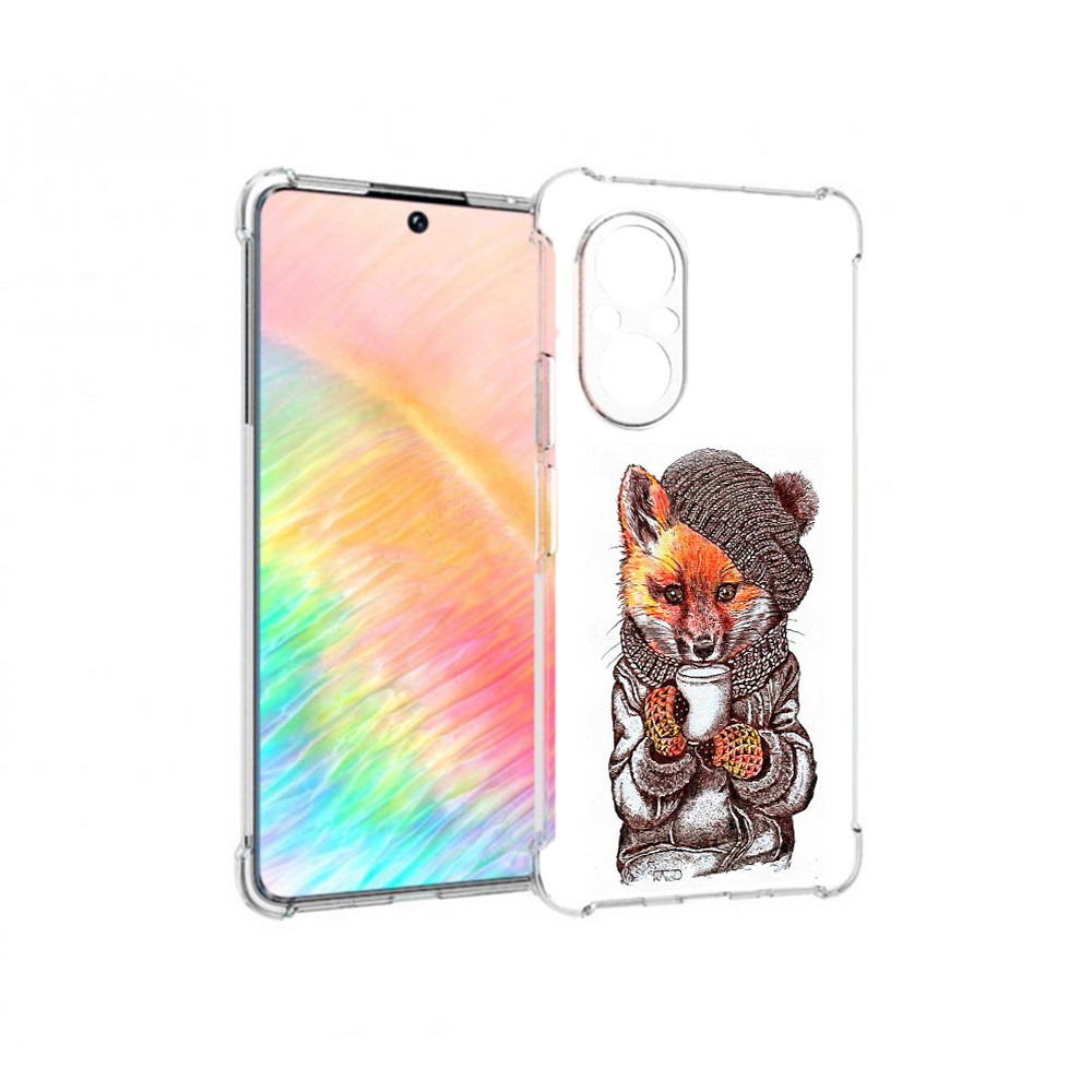 

Чехол MyPads Tocco для Honor Honor 50 SE лиса в шапке (PT223907.20.437), Tocco