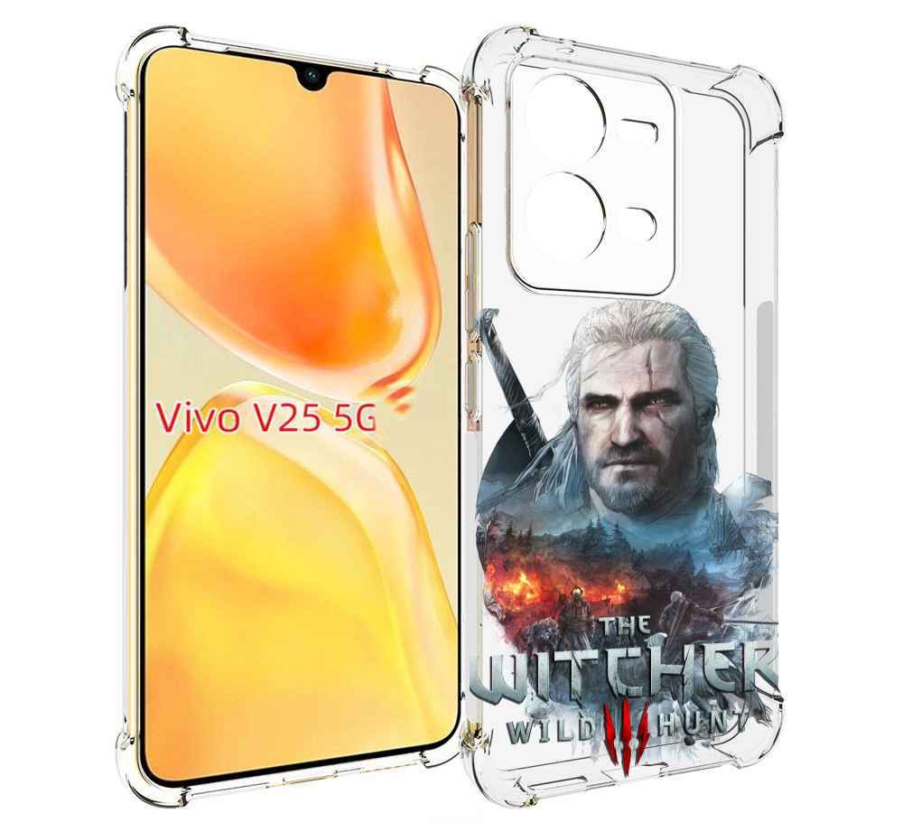 

Чехол MyPads Ведьмак для Vivo V25 5G / V25e, Прозрачный, Tocco