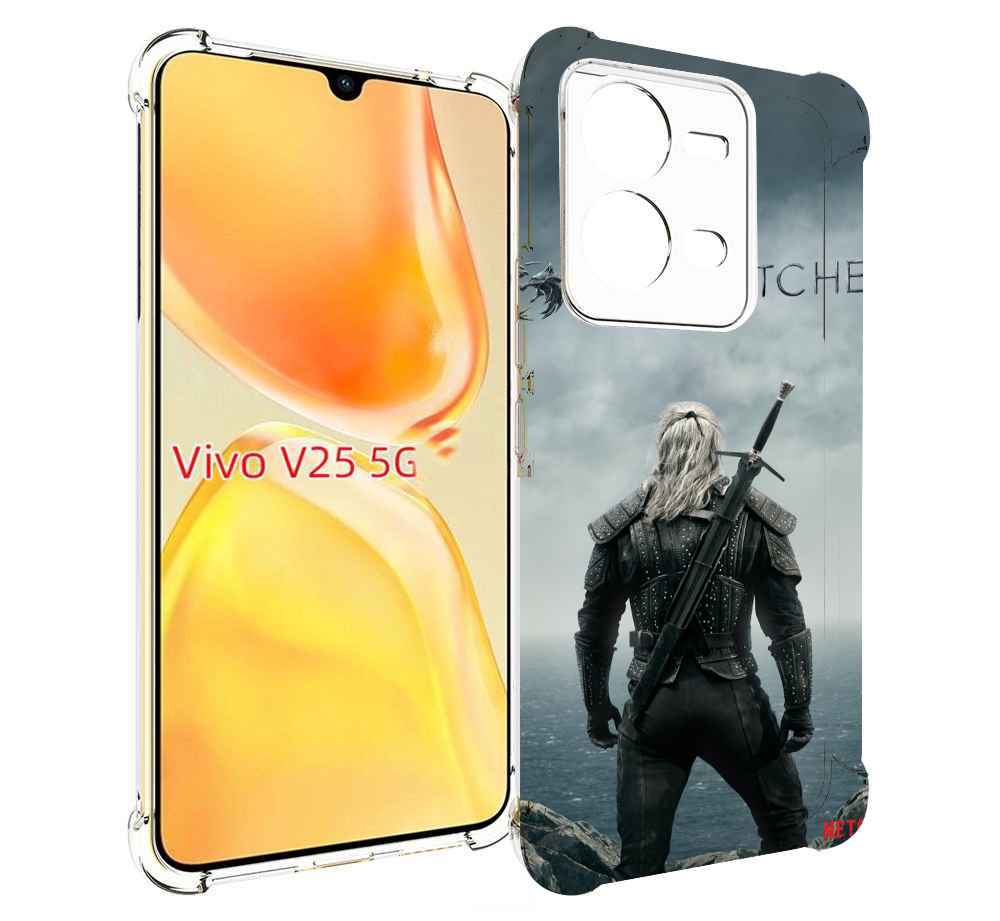 

Чехол MyPads Ведьмак-2 для Vivo V25 5G / V25e, Прозрачный, Tocco
