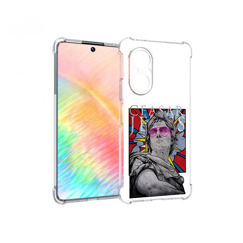 

Чехол MyPads Tocco для Honor 50 SE крутая статуя свободы (PT223907.20.423), Прозрачный, Tocco