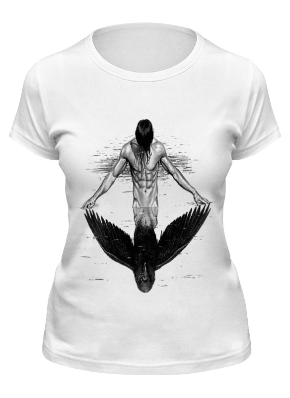 

Футболка женская Printio The film thecrow белая S, Белый, The film thecrow