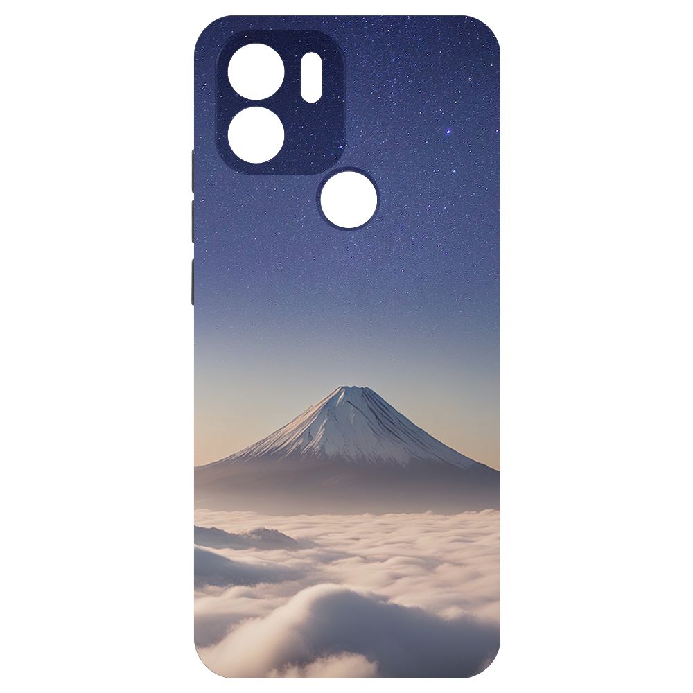 

Чехол-накладка Krutoff Soft Case Япония, Фудзияма для Xiaomi Poco C51 черный
