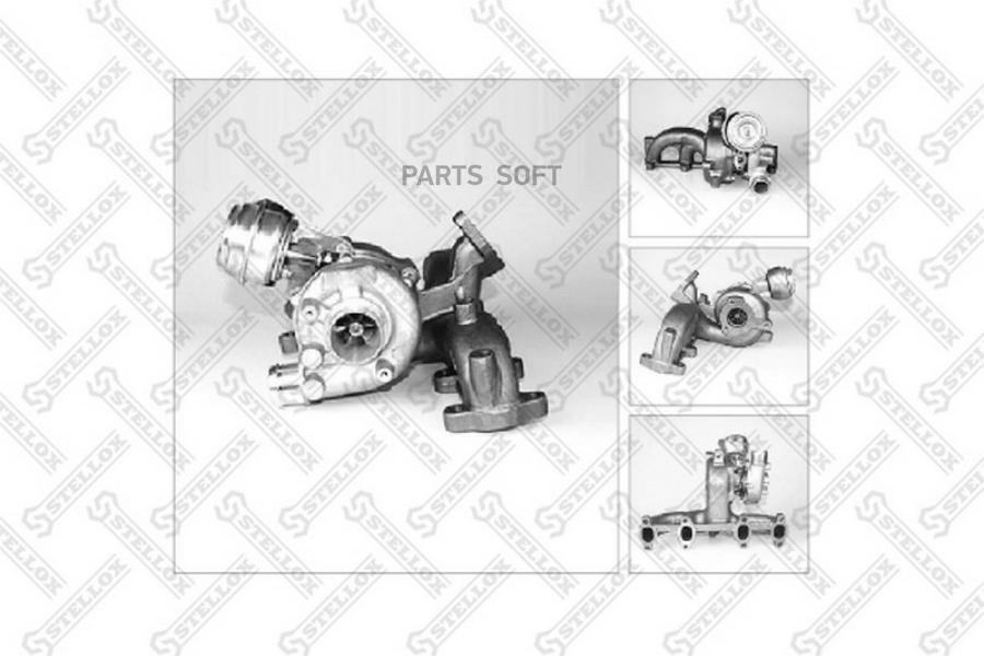 

STELLOX 10-80303-SX турбокомпрессор Audi A3, VW Golf IV 1.9TDI 02> 1шт