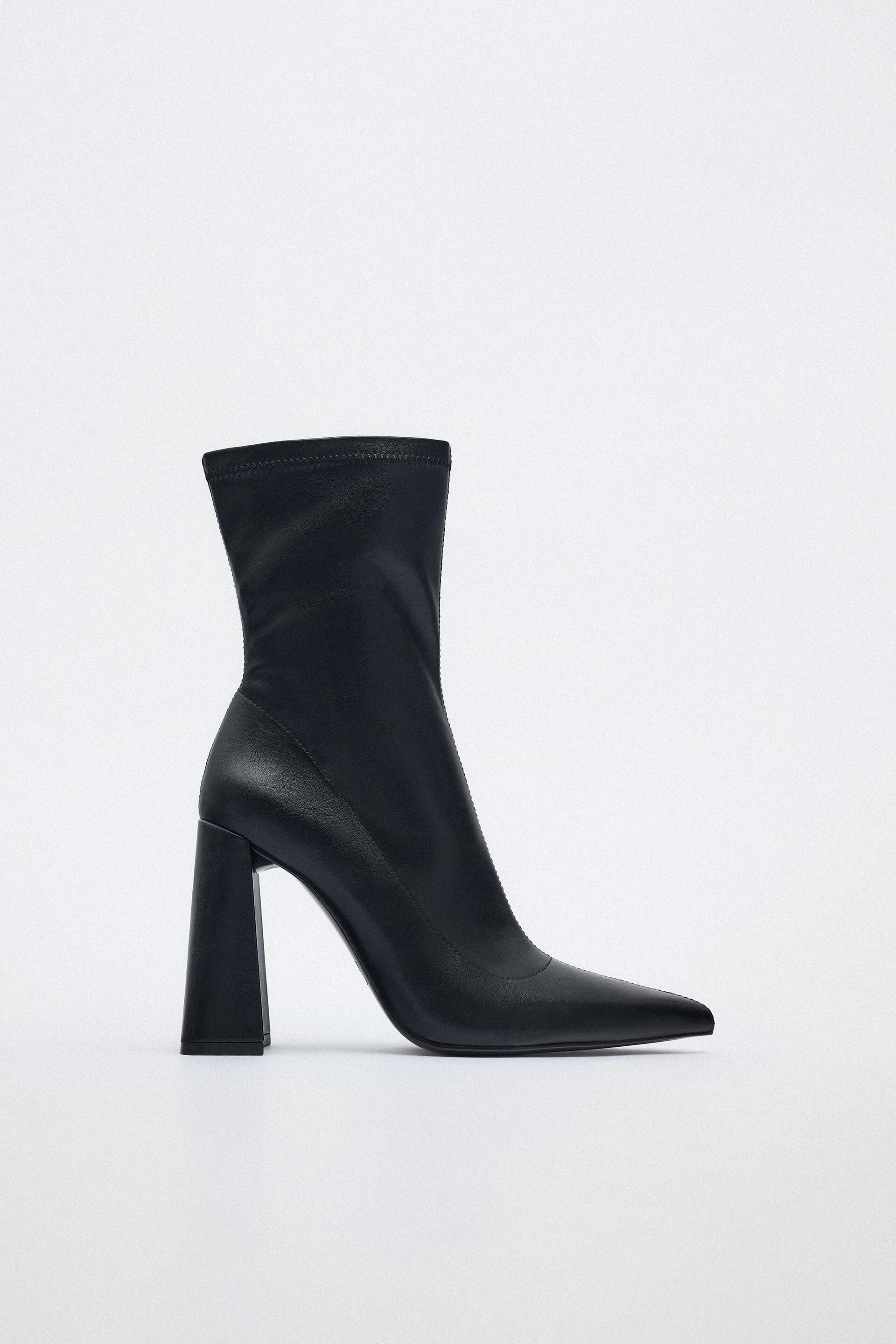 

Ботильоны женские ZARA 13238010 черные 38 RU (доставка из-за рубежа), 13238010