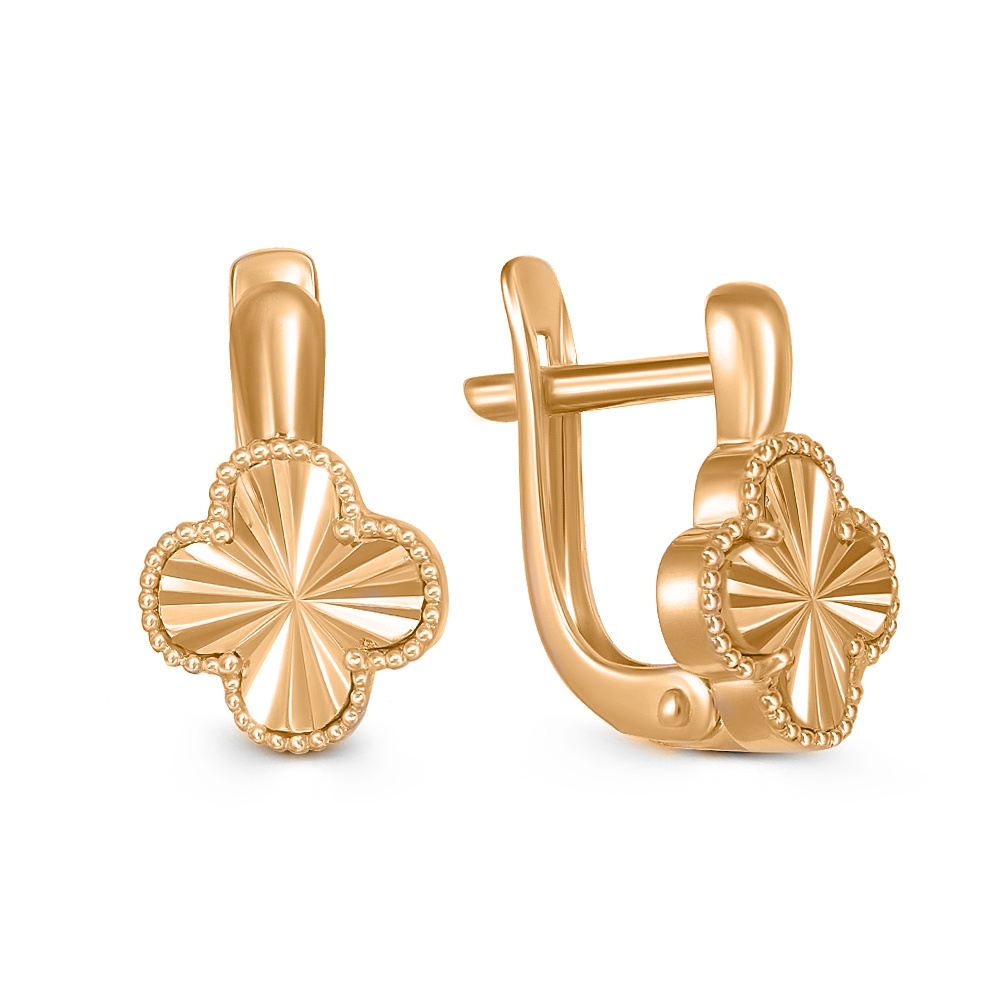 

Серьги из красного золота 585Gold 402004426, 402004426