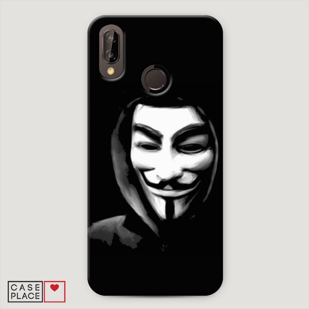 

Чехол Awog "Анонимус" для Huawei Nova 3E, 65620-4