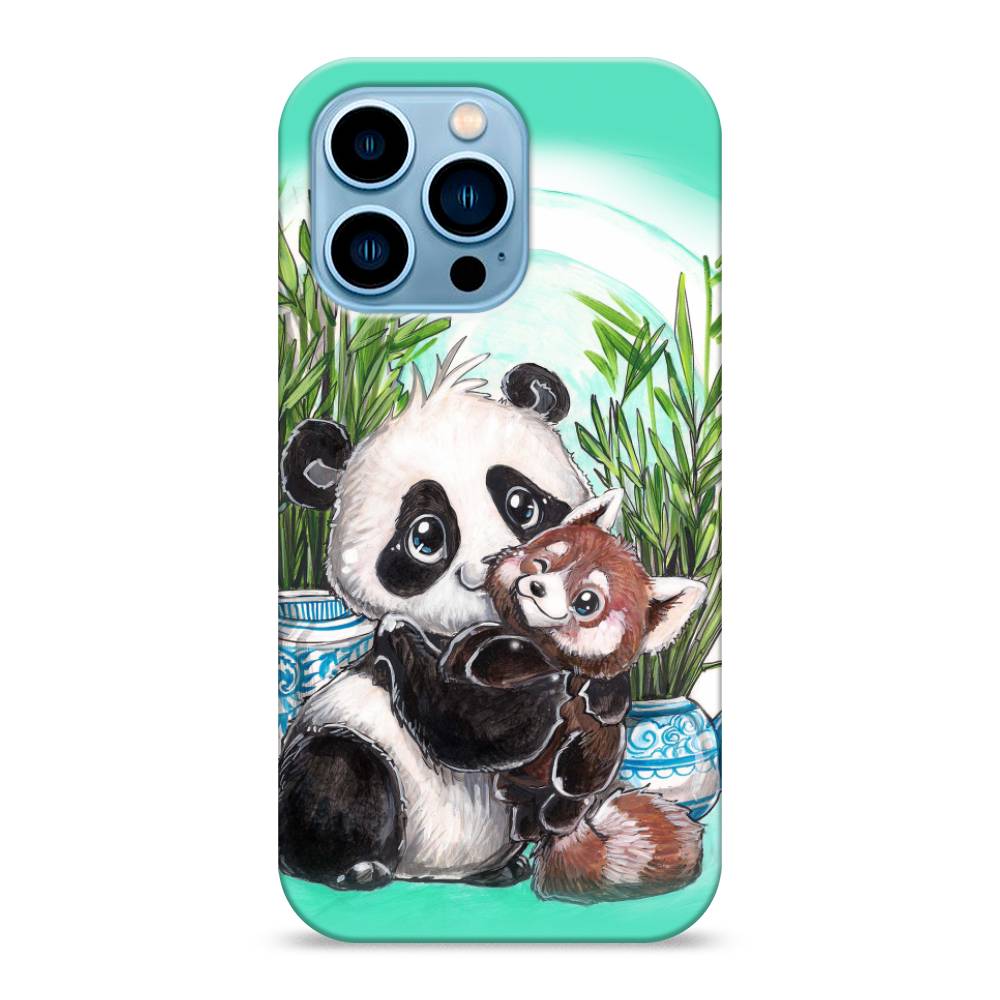 

Пластиковый чехол "Друзья зверята" на Apple iPhone 13 Pro, 14320-1