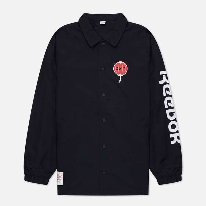 

Ветровка мужская Reebok HG6527 черная M, HG6527
