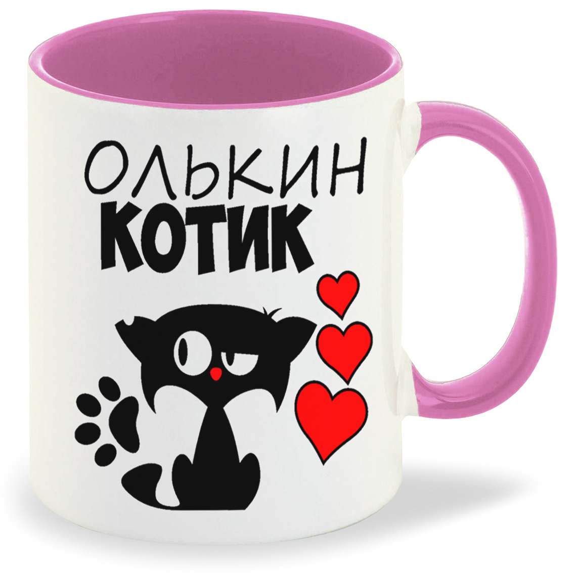 

Кружка CoolPodarok Котик Олькин, Котик Олькин