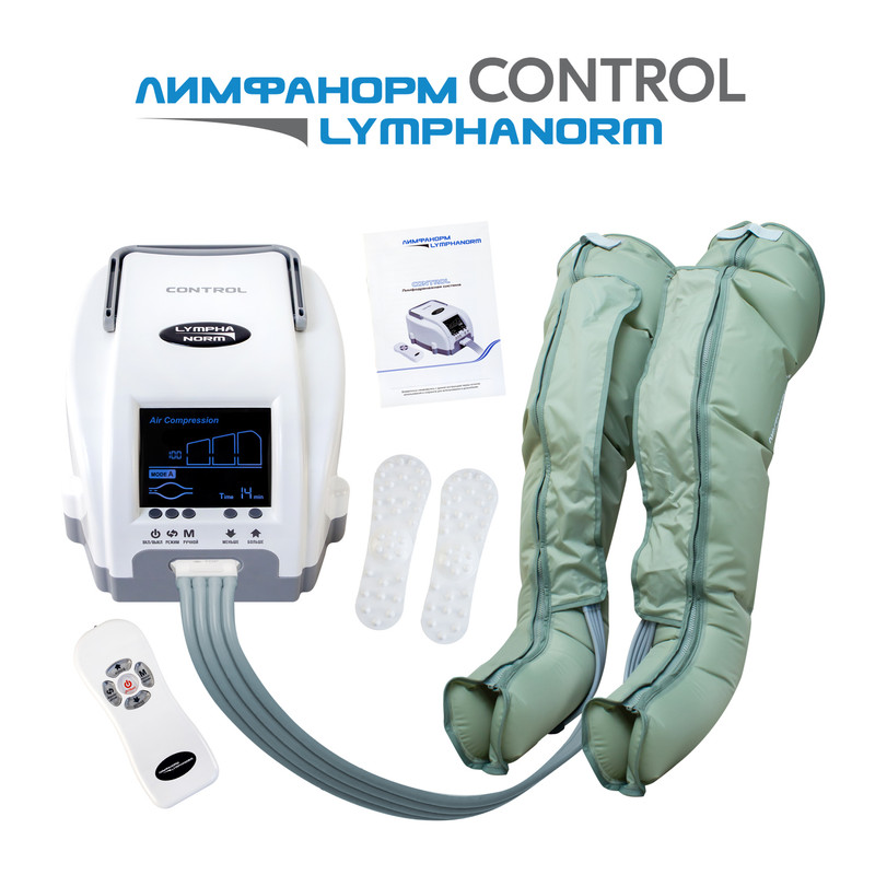 

Аппарат для прессотерапии LymphaNorm CONTROL компл. манжеты для ног L, манжета на пояс XXL, Белый