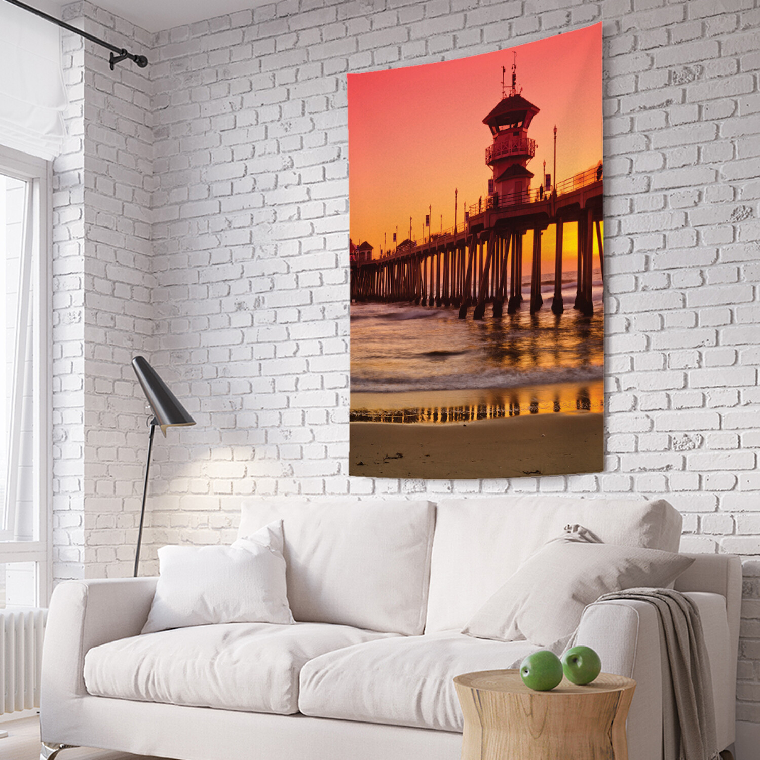 

Вертикальное фотопанно на стену JoyArty Смотровая башня на мосту 150x200 см, Смотровая башня на мосту