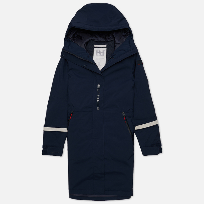 

Пальто женское Helly Hansen 53637-597 синее S, 53637-597