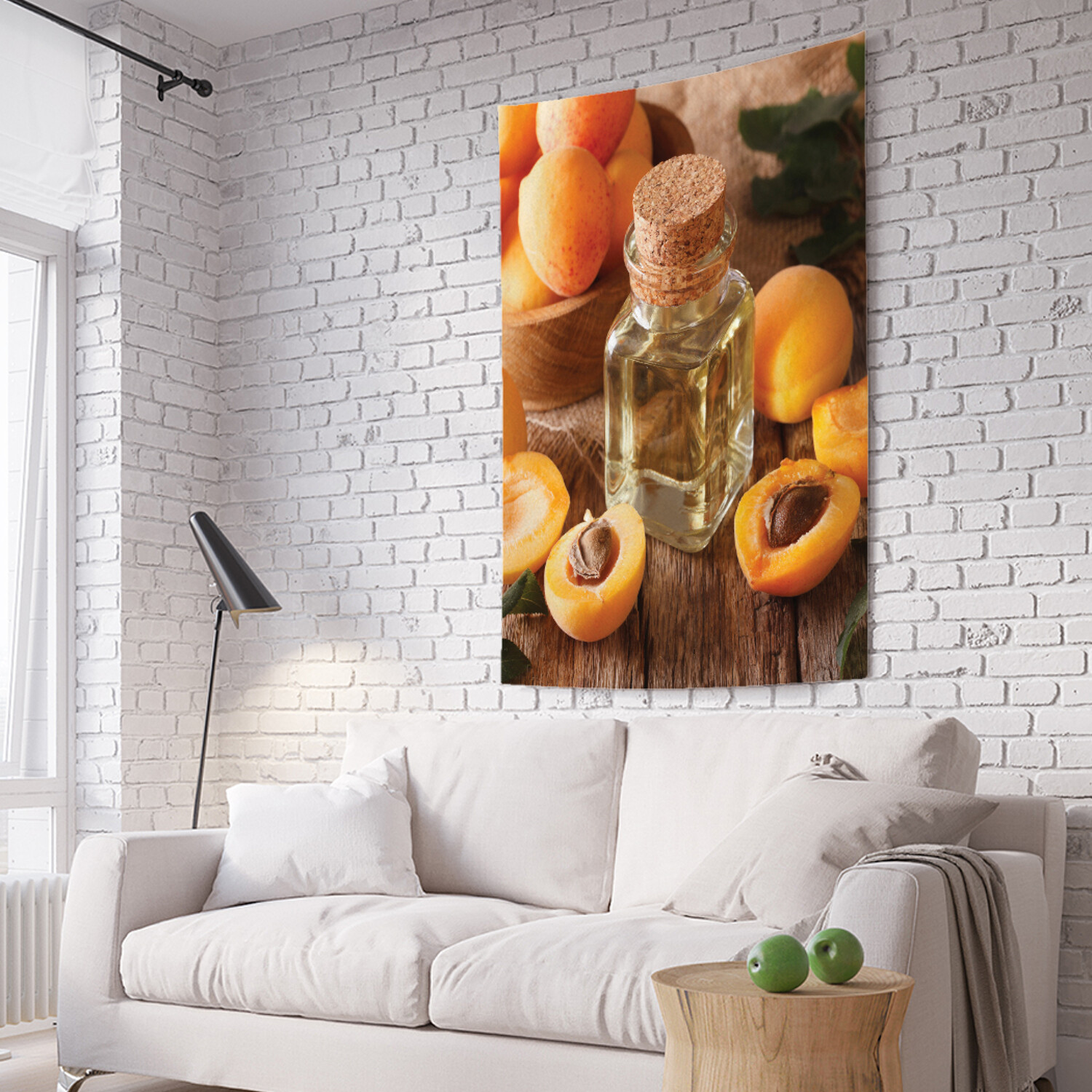 

Вертикальное фотопанно на стену JoyArty Дольки абрикос 150x200 см, Дольки абрикос