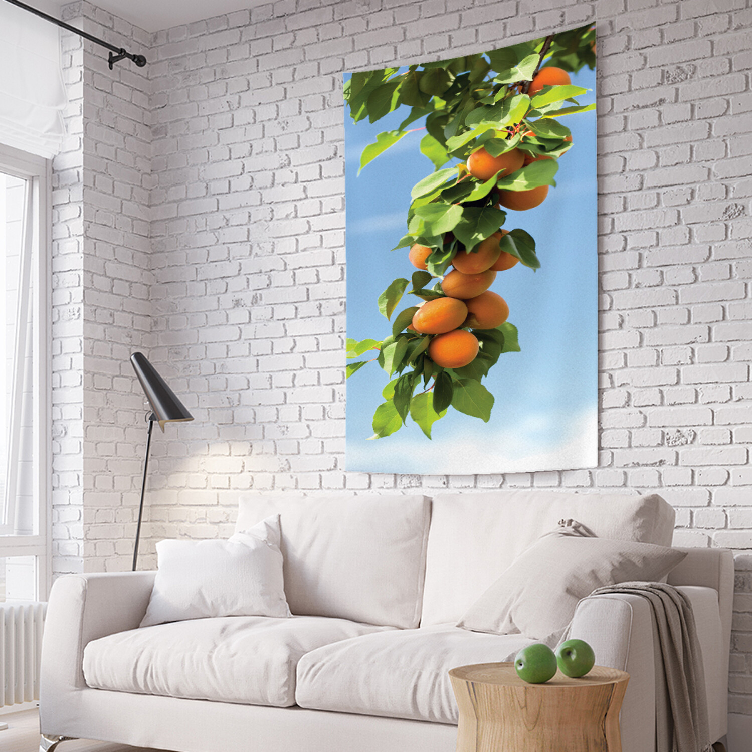 

Вертикальное фотопанно на стену JoyArty Ветка персика 150x200 см, Ветка персика