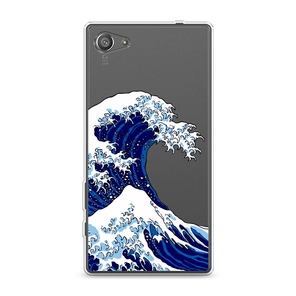 

Чехол Awog на Sony Xperia Z5 compact "Волна в Канагаве", Разноцветный, 52250-4
