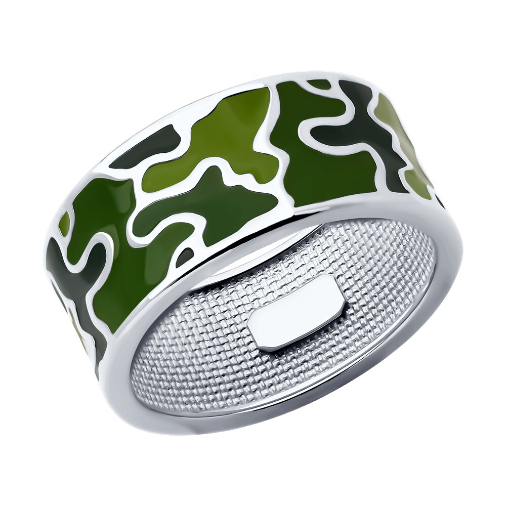 

Кольцо из серебра р. 18 Diamant 94-110-02636-1, эмаль, 94-110-02636-1