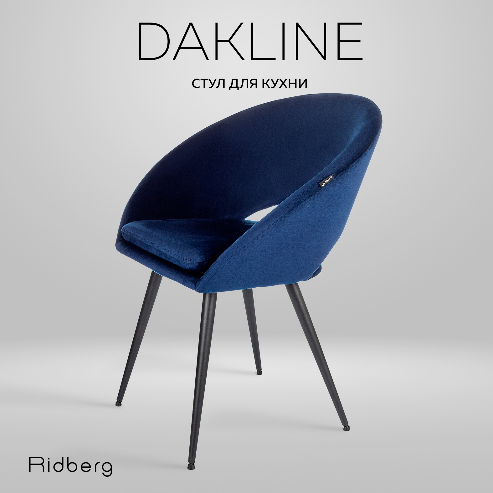 Стул Ridberg DAKLINE (Blue)