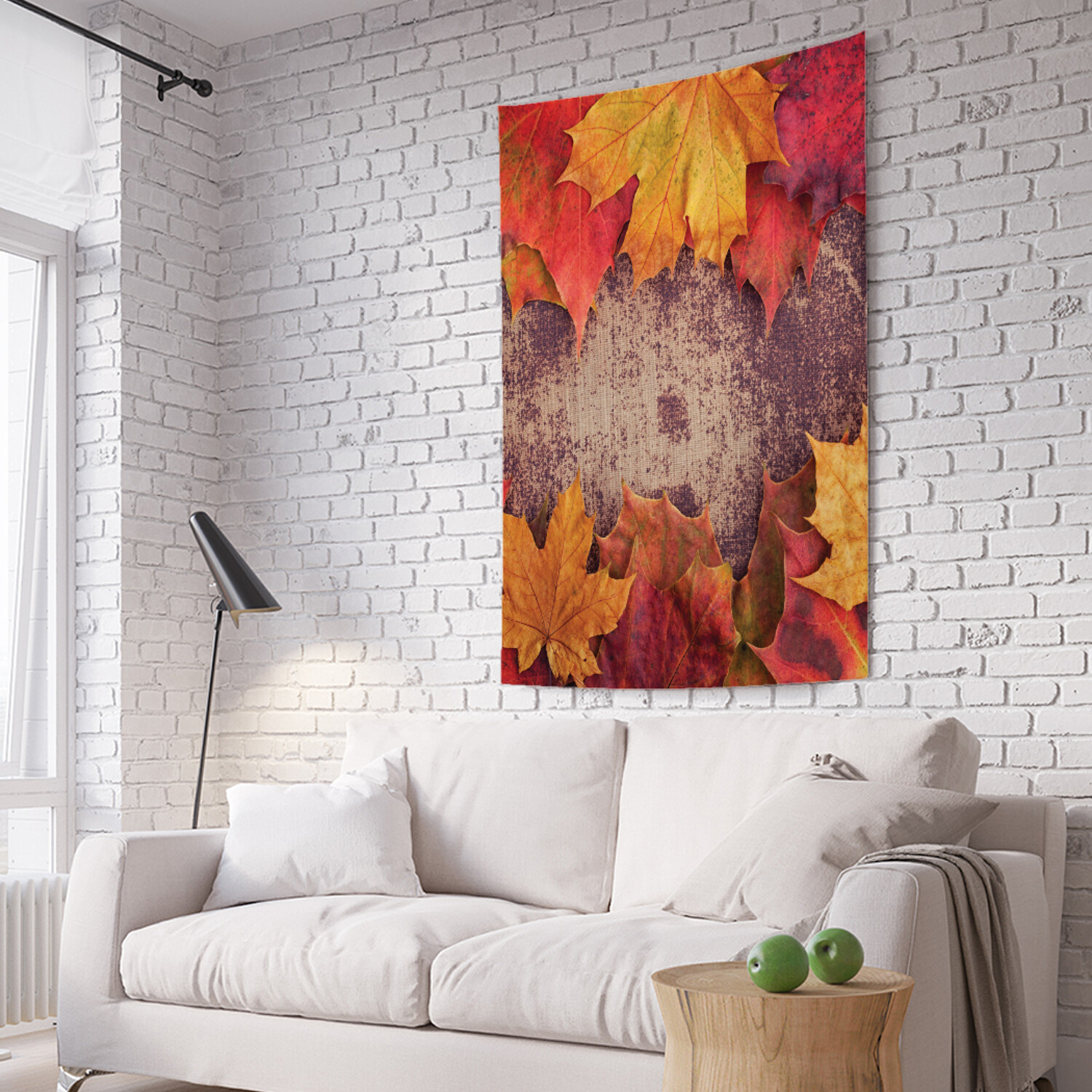 

Вертикальное фотопанно на стену JoyArty Осенние листья клена 150x200 см, Осенние листья клена