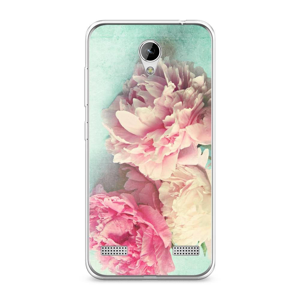 

Чехол Awog на ZTE Blade A520 / ЗТЕ Блэйд A520 "Пионы new", 132050-8