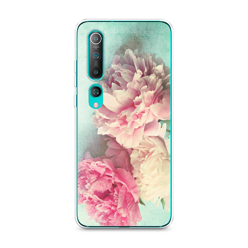 

Чехол Awog "Пионы new" для Xiaomi Mi 10, 37550-8