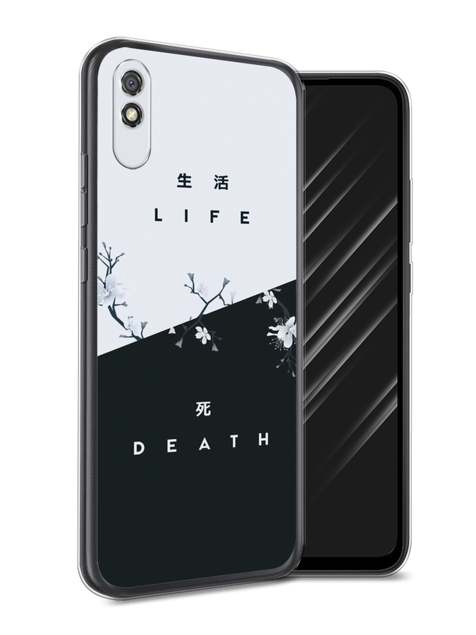 

Чехол Awog на Xiaomi Redmi 9A "Life and death", Разноцветный, 38950-7