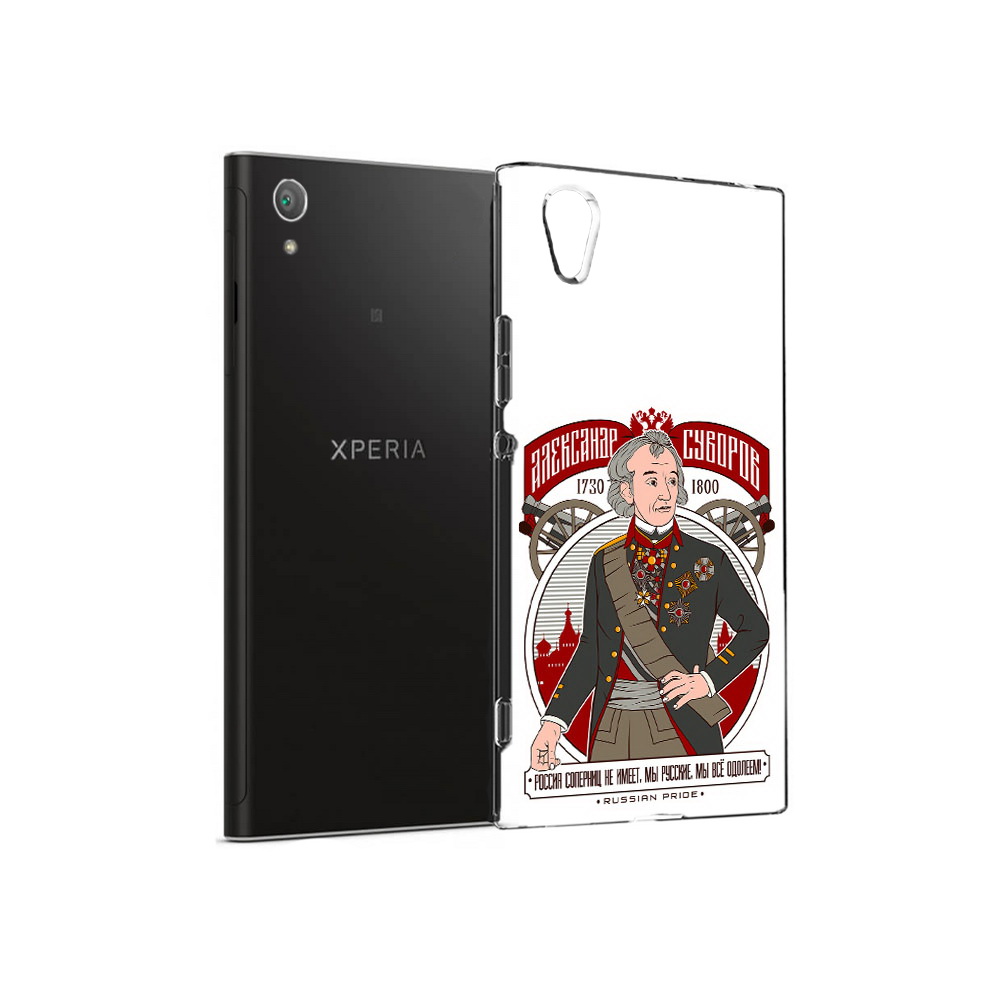 

Чехол MyPads Tocco для Sony Xperia XA1 Plus Суворов (PT77220.224.164), Прозрачный, Tocco