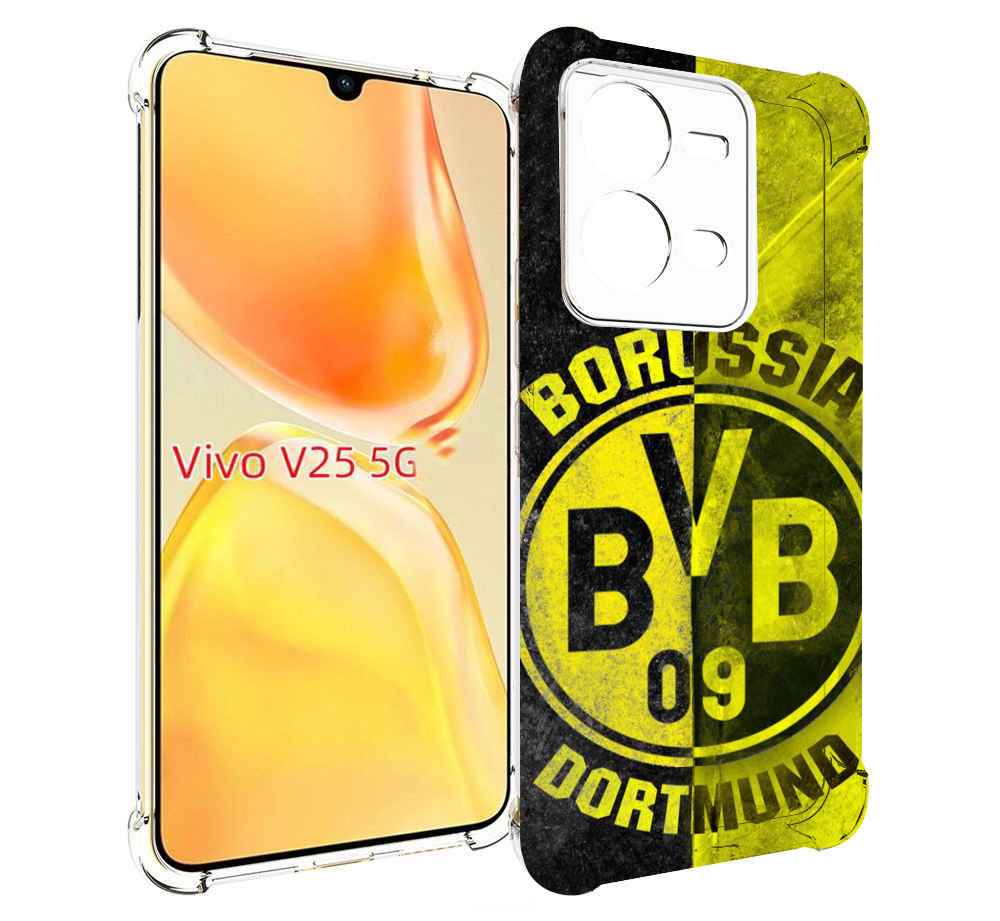 

Чехол MyPads Боруссия мужской для Vivo V25 5G / V25e, Прозрачный, Tocco