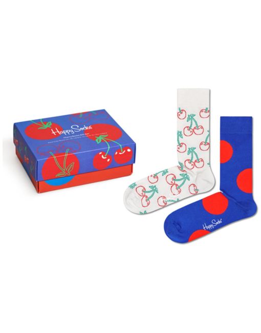 

Комплект носков женских Happy Socks XCHE02 разноцветных 36-40, 2 пары, Разноцветный, XCHE02