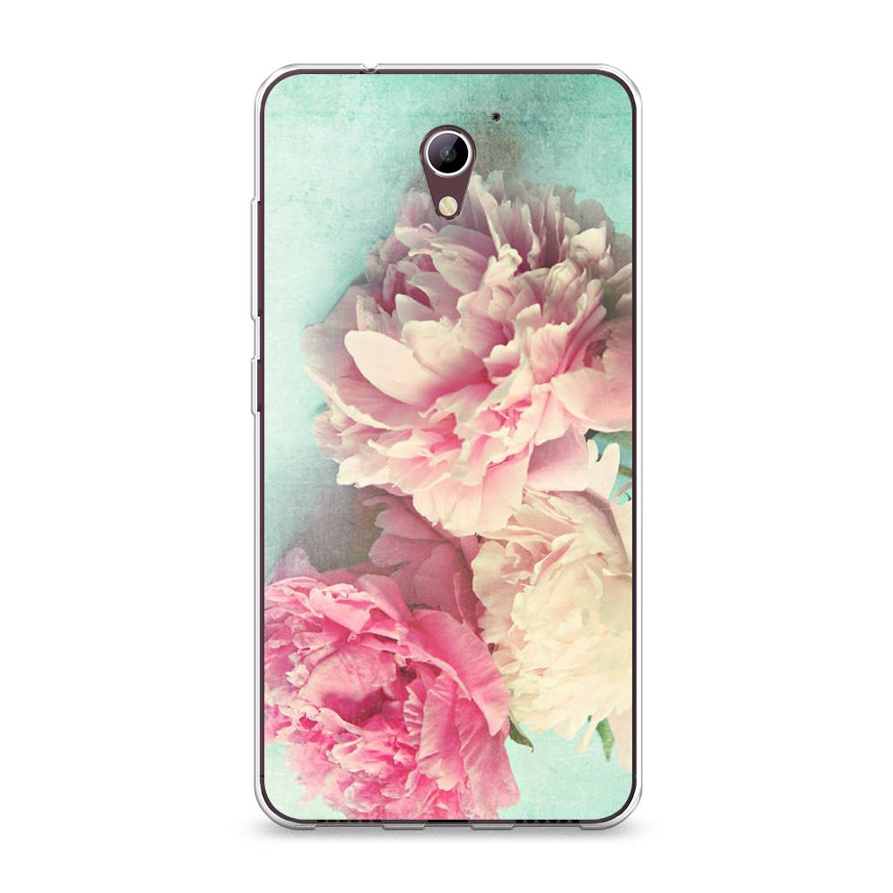 

Чехол Awog на ZTE Blade A510 / ЗТЕ Блэйд A510 "Пионы new", 130150-8