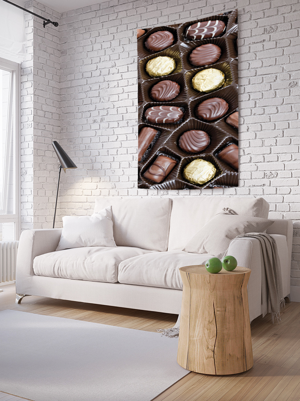 

Вертикальное фотопанно на стену JoyArty Сладкие конфеты 100x150 см, Сладкие конфеты