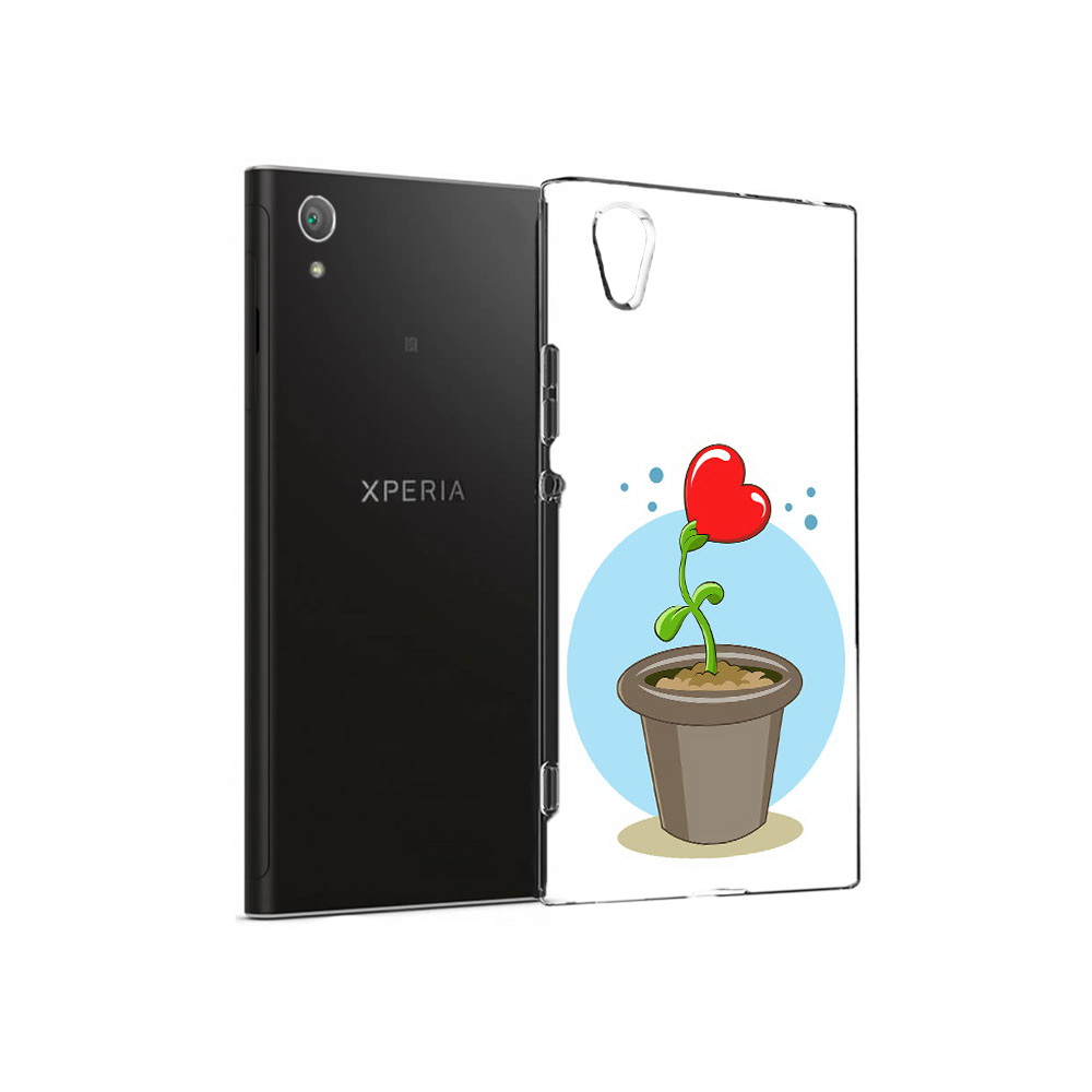 

Чехол MyPads Tocco для Sony Xperia XA1 Plus Растение любви 14 февраля (PT77220.224.145), Прозрачный, Tocco