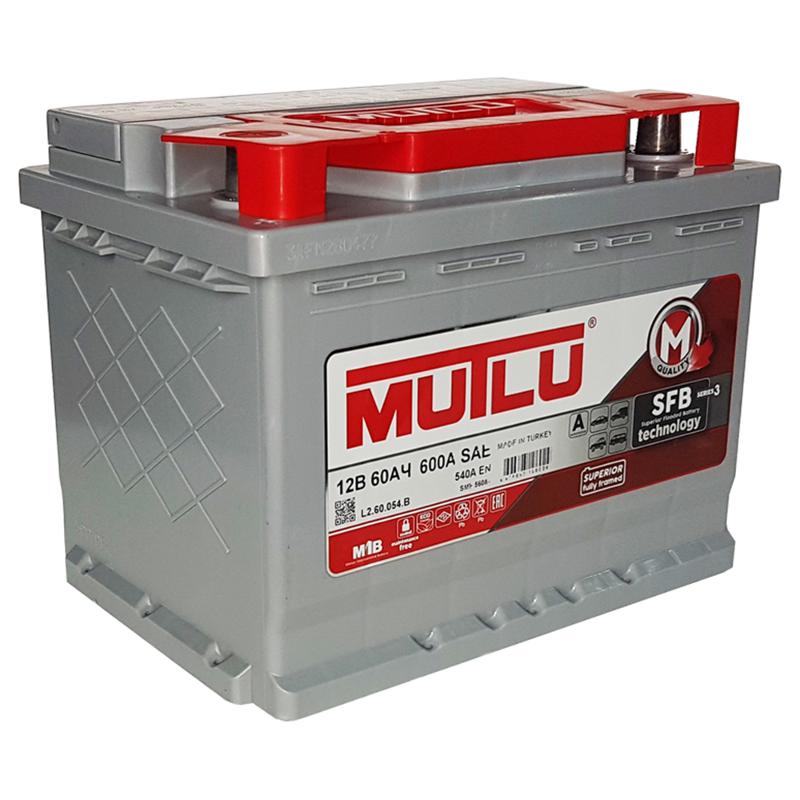 

Аккумулятор MUTLU SFB 75 А/ч 575 110 072 прямая L+ EN 720A 278x175x190 L3.75.072.B