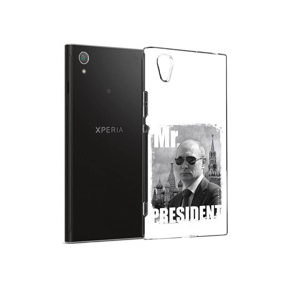 

Чехол MyPads Tocco для Sony Xperia XA1 Plus Путин (PT77220.224.141), Прозрачный, Tocco