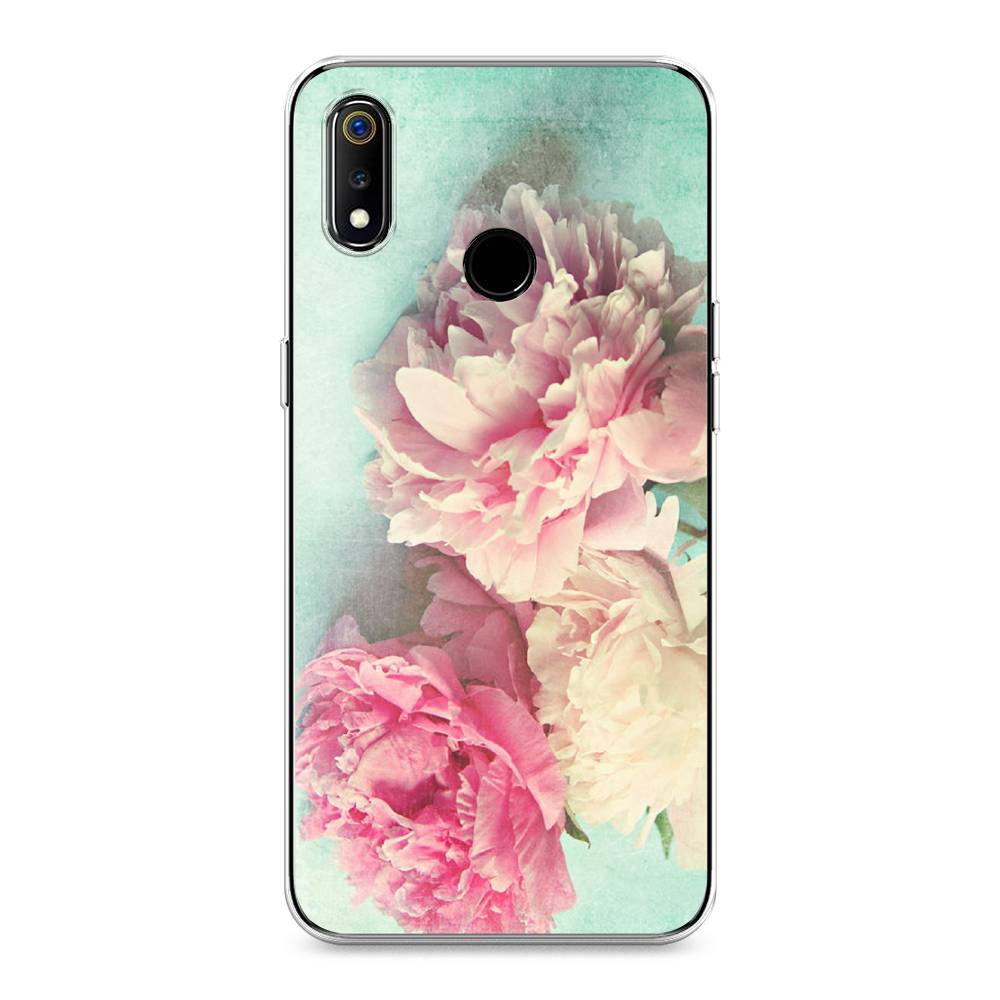 

Чехол Awog "Пионы new" для Realme 3, 251050-8
