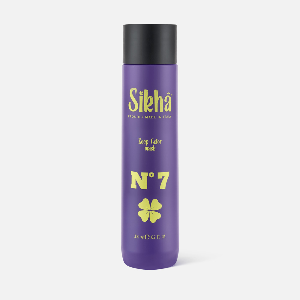 Маска Sikha Keep Color №7 для окрашенных волос 300 мл salerm cosmetics шампунь для окрашенных волос citric balance 1000 мл